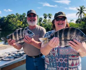 fort myers fishing adventures, sanibel island, private marine toilet, fort myers, salty sam's marina, back bay trips