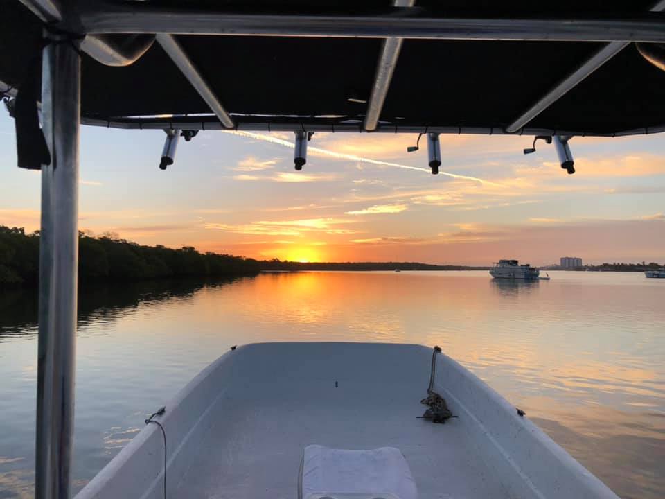 sunset charters, sunset tours, sunset cruises, fort myers beach charters, fort myers charters, luck o' the irish