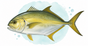 Crevalle Jack fish